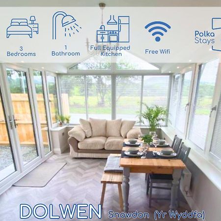 Dolwen Snowdonia Home By Polkastays เคอร์นาวอน ภายนอก รูปภาพ