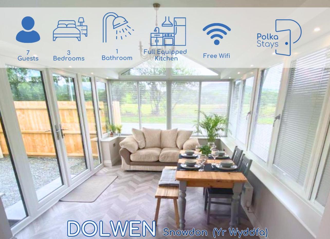 Dolwen Snowdonia Home By Polkastays เคอร์นาวอน ภายนอก รูปภาพ